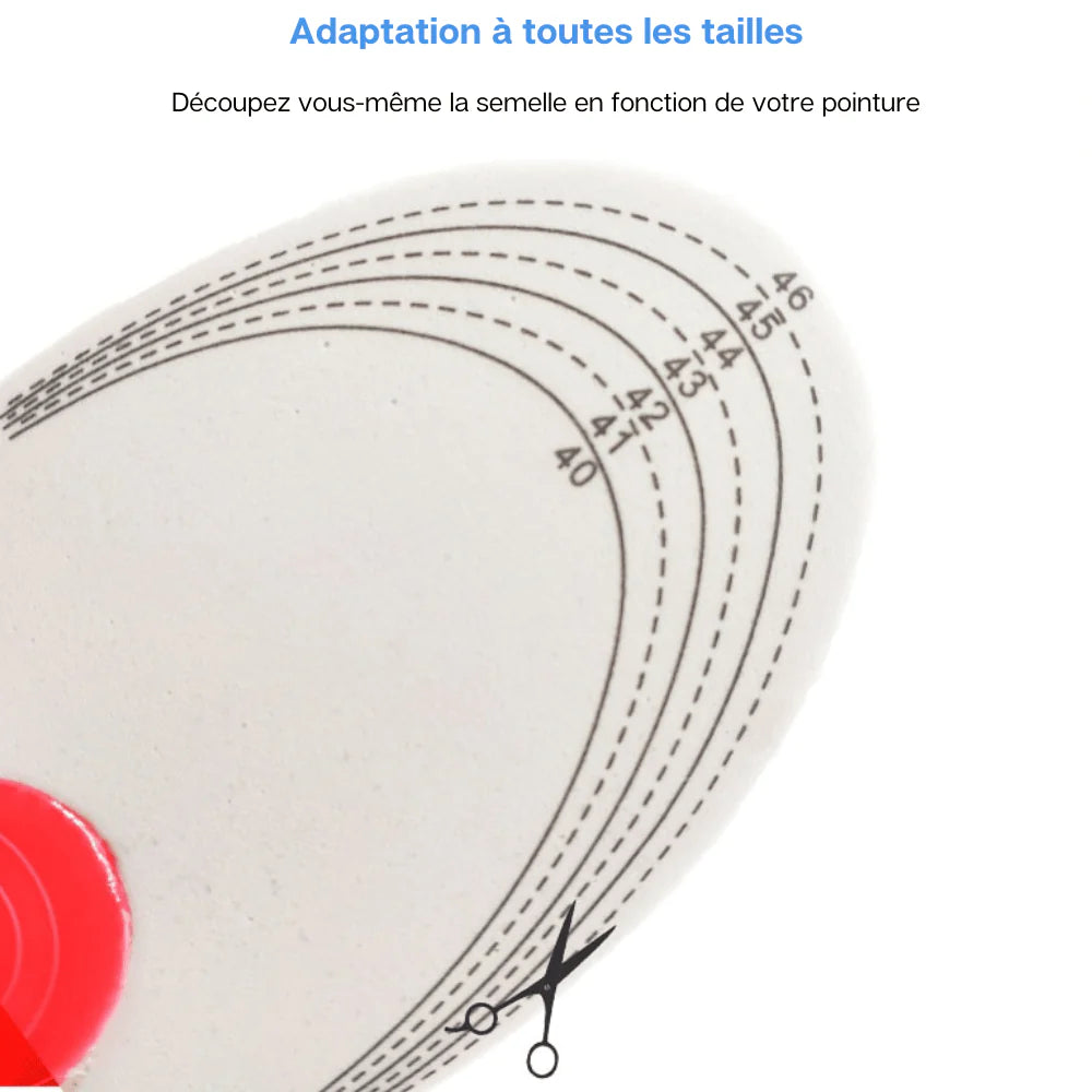 Semelles orthopédiques TivaHome