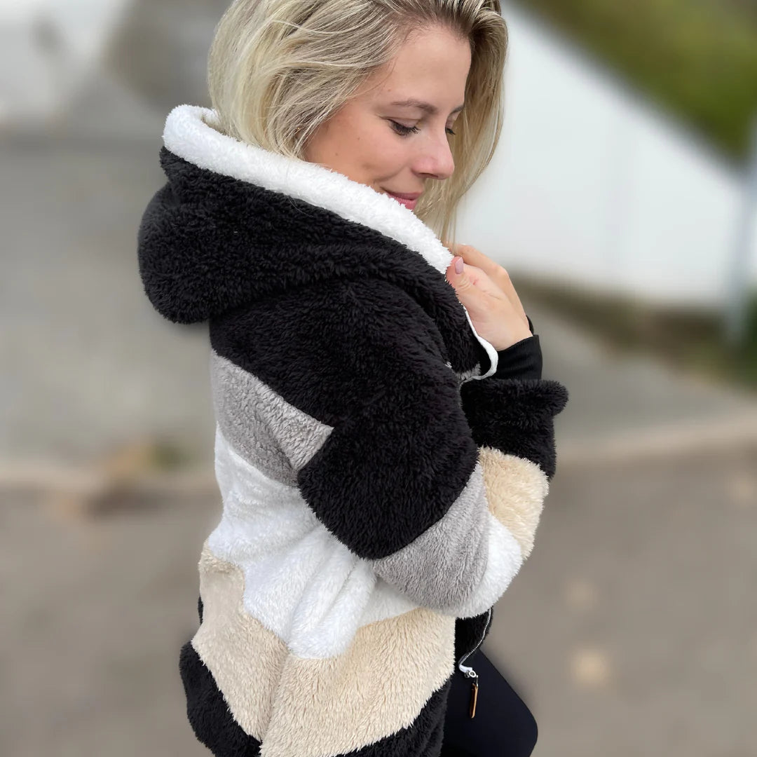Manteau Avora Polaire avec Capuche