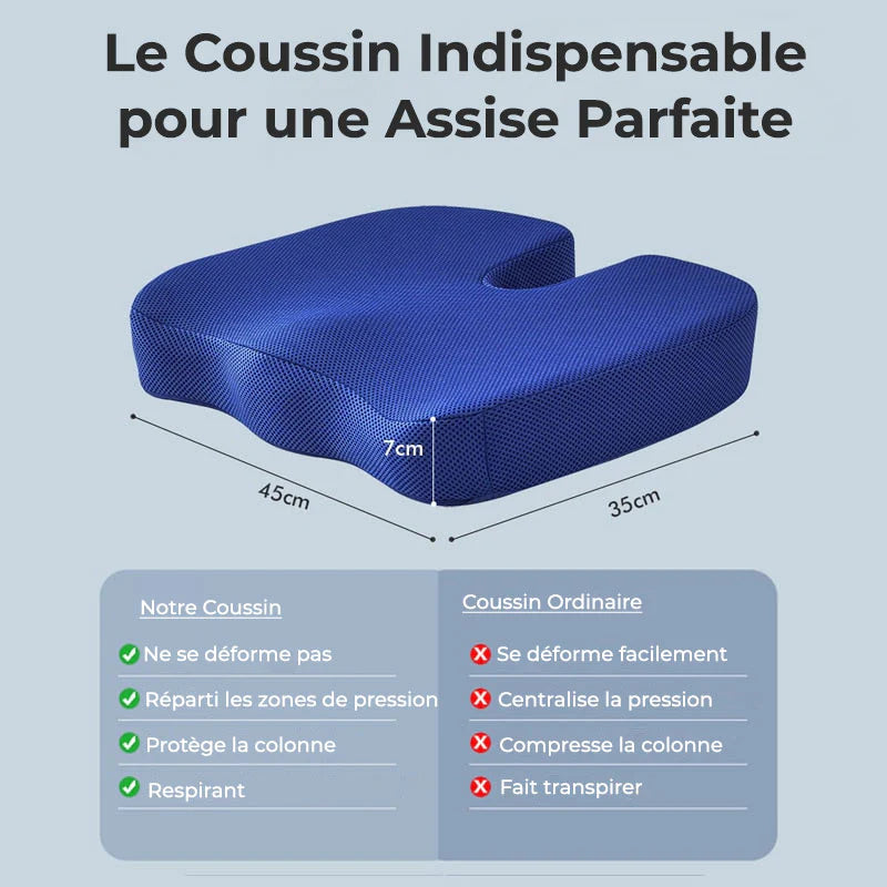 Coussin d'Assise Orthopédique TivaHome