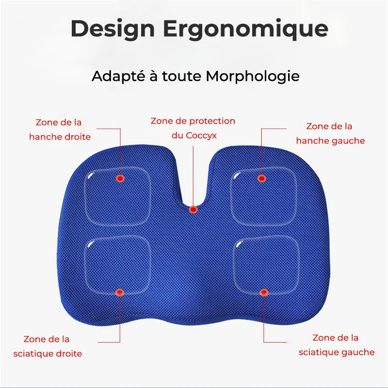 Coussin d'Assise Orthopédique TivaHome