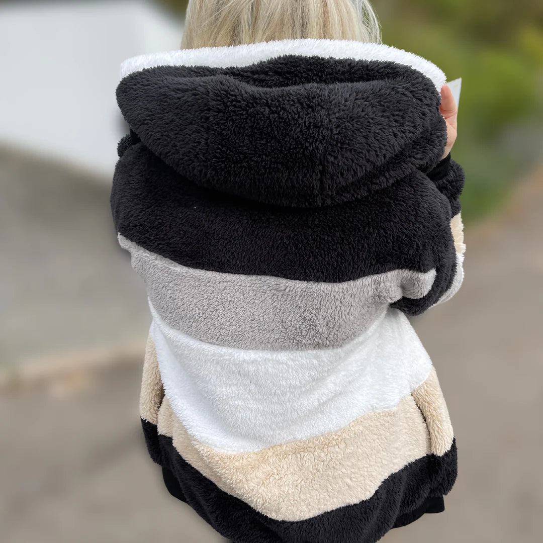 Manteau Avora Polaire avec Capuche