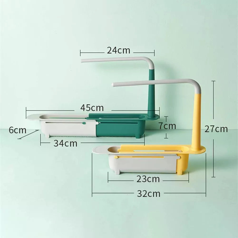 Support de Rangement Télescopique pour Évier