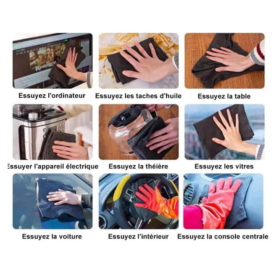 Chiffons de nettoyage épais TivaHome®