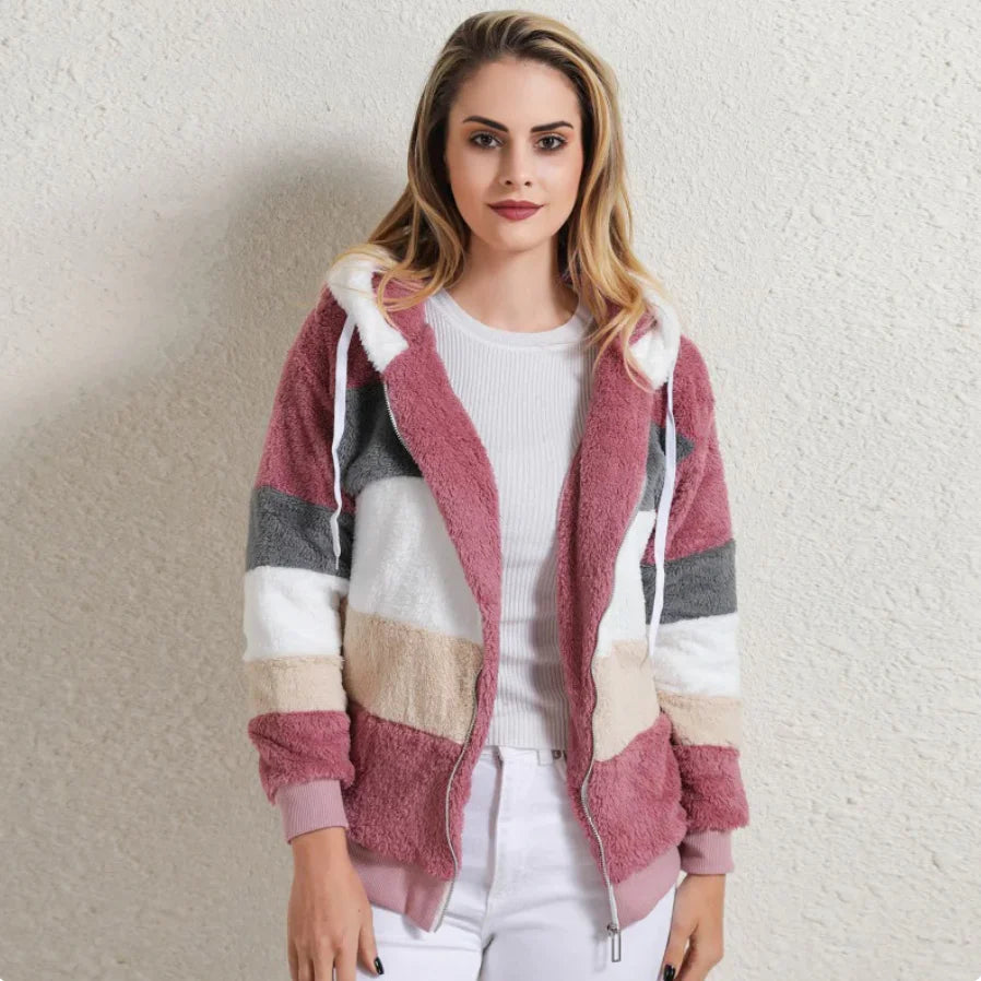 Manteau Avora Polaire avec Capuche