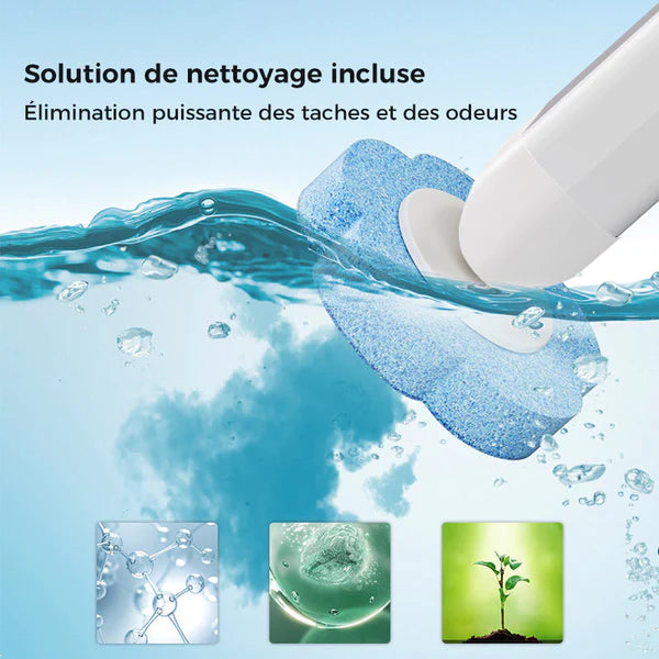 Brosse WC avec Support (8 recharges)