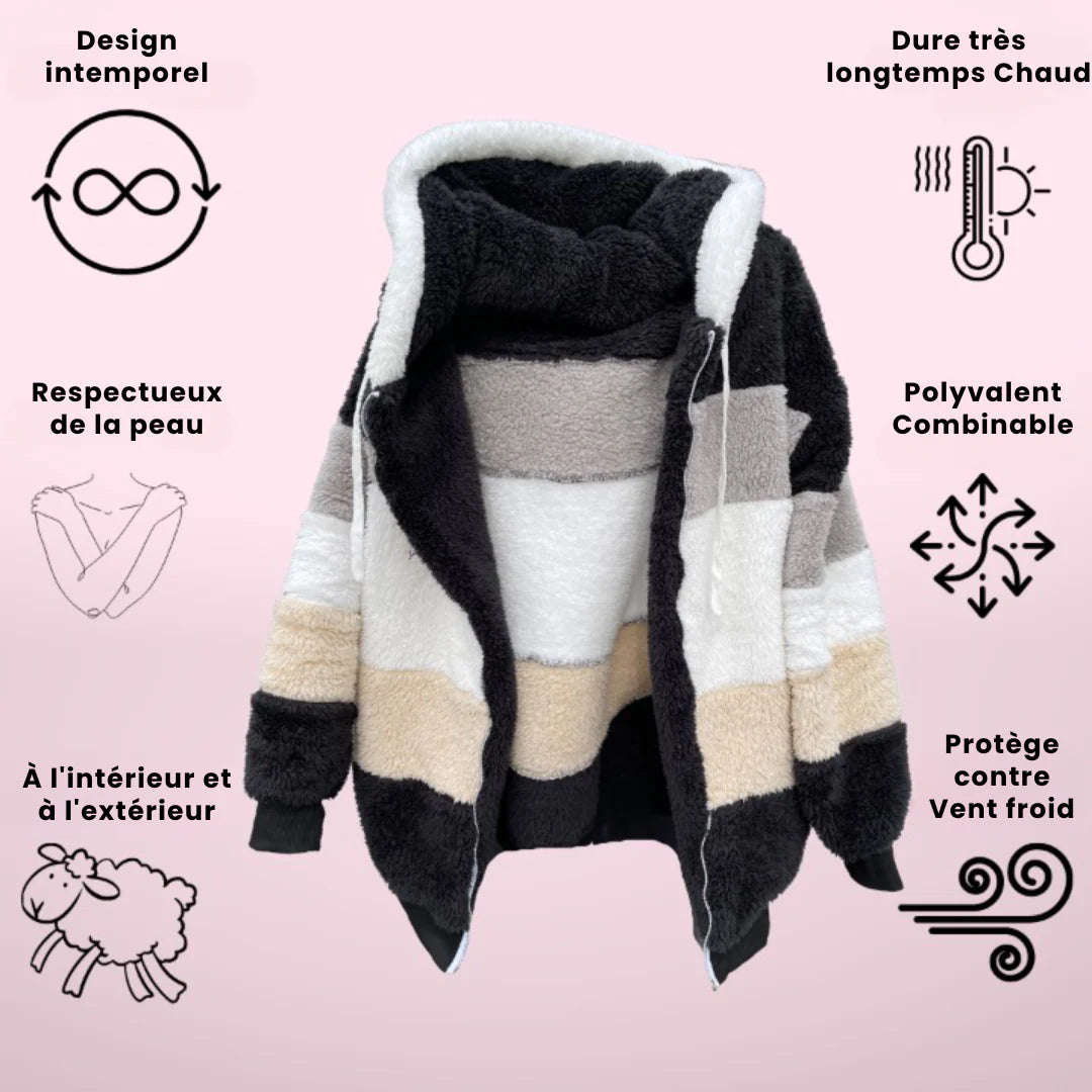 Manteau Avora Polaire avec Capuche