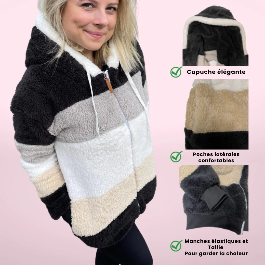 Manteau Avora Polaire avec Capuche