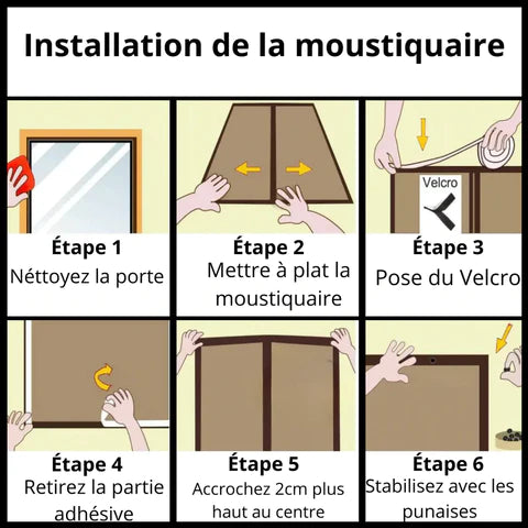 Moustiquaire magnétique TivaHome